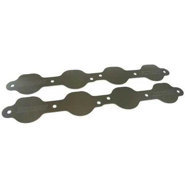 Moroso Chevy LS Exhaust Block Off Storage Plate - Pair