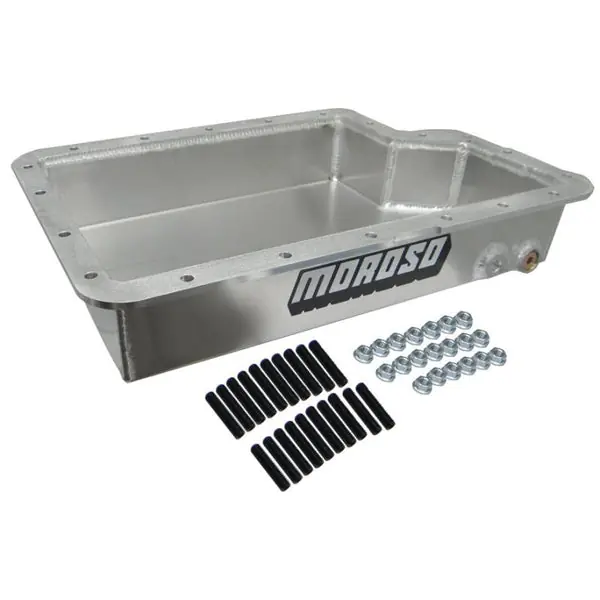 Moroso Ford E40D/4R100 Transmission Pan - 3.642in