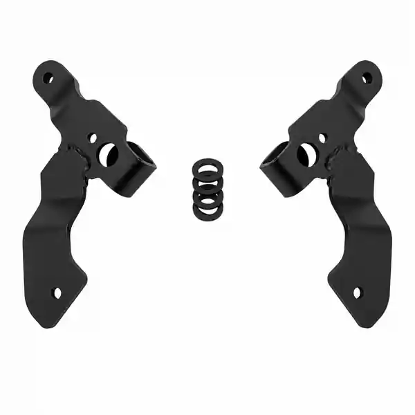 Go Rhino 18-20 Jeep Wrangler JL/JLU/Gladiator JT Light Mount - Two 3in Cubes Offset