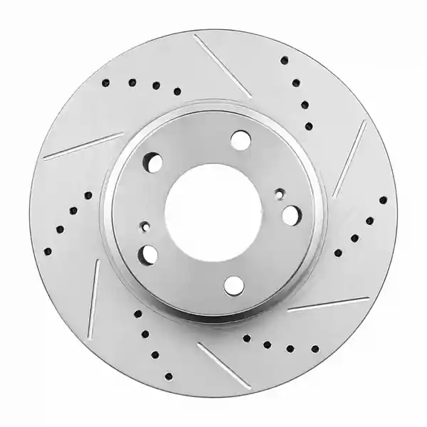 Power Stop 12-21 Jeep Grand Cherokee Front Right Evolution Drilled & Slotted Rotor