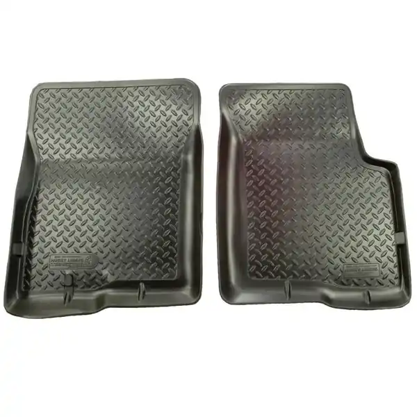 Husky Liners 04-12 Nissan Armada/Titan/Infiniti QX56 Classic Style Black Floor Liners
