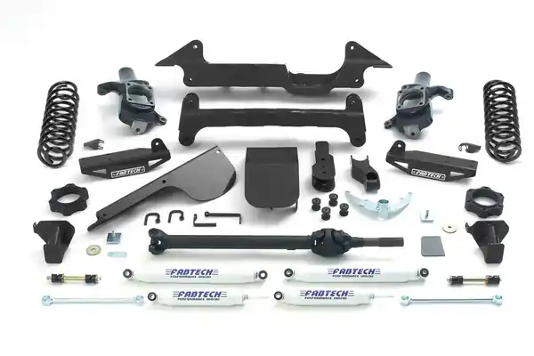 Fabtech 03-08 Hummer H2 4WD 6in Performance System - Component Box 2 - Black
