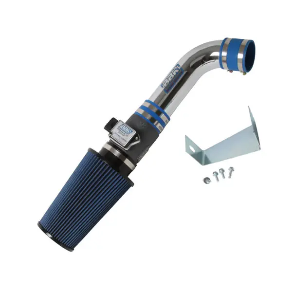 1986-1993 Mustang 5.0 Cold Air Intake Kit - Standard Style - Chrome Finish