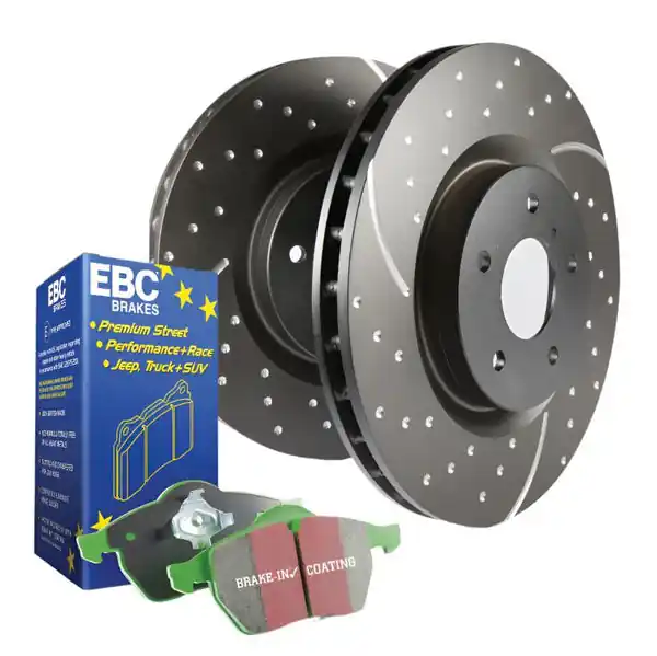 EBC S10 Kits Greenstuff Pads and GD Rotors