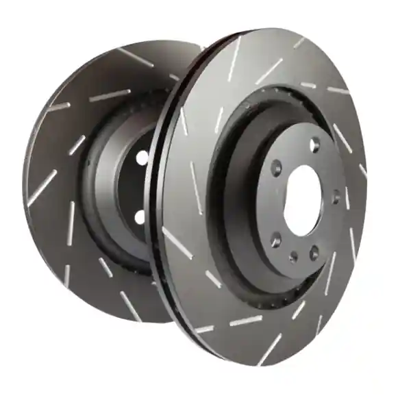EBC Ultimax 2015+ Chevrolet SS 6.2 Rear Black Dash Sport Slotted Rotor Set