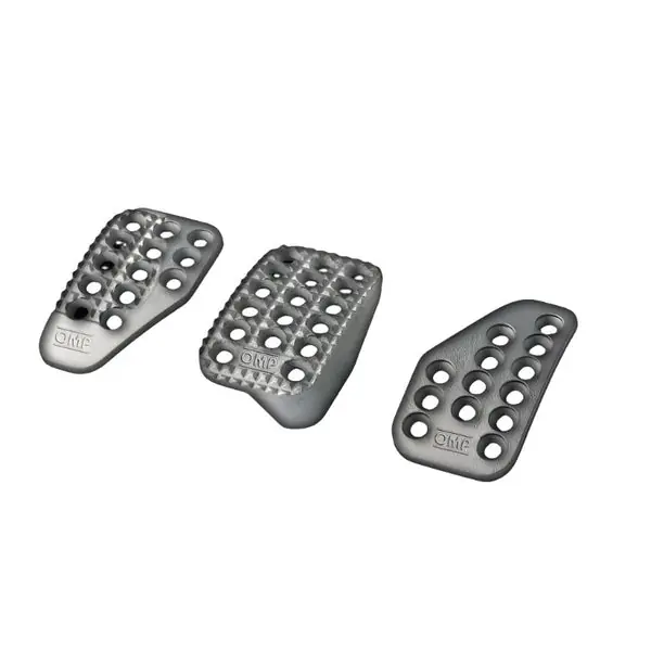 OMP Sand-Blasted Aluminum Pedals (Set of 3)