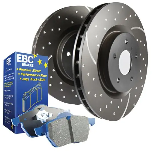EBC S6 Kits Bluestuff Pads and GD Rotors