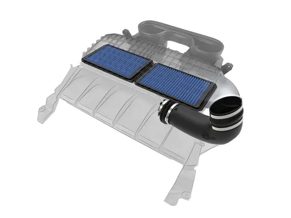 aFe 2021-2023 Ram 1500 TRX HEMI V8 6.2L (sc) Super Stock Induction System w/ Pro 5R Filters