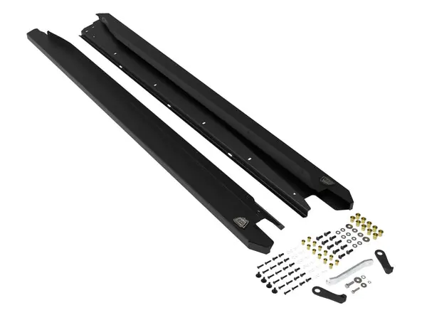 aFe POWER 20-23 Subaru Outback H4 2.4L (t) / H4 2.5L Terra Guard Trail Steps - Black