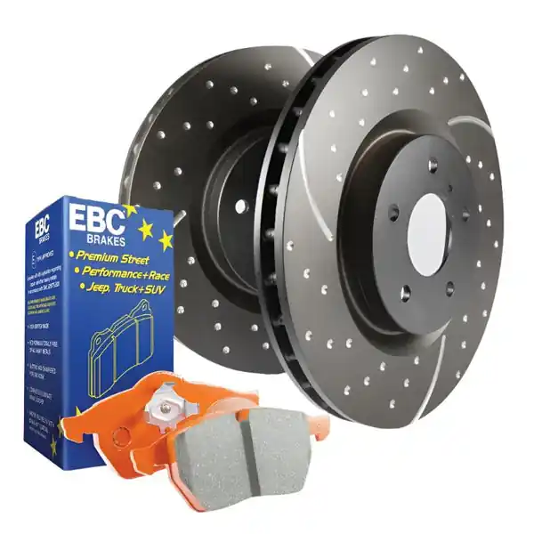 EBC S8 Kits Orangestuff Pads and GD Rotors