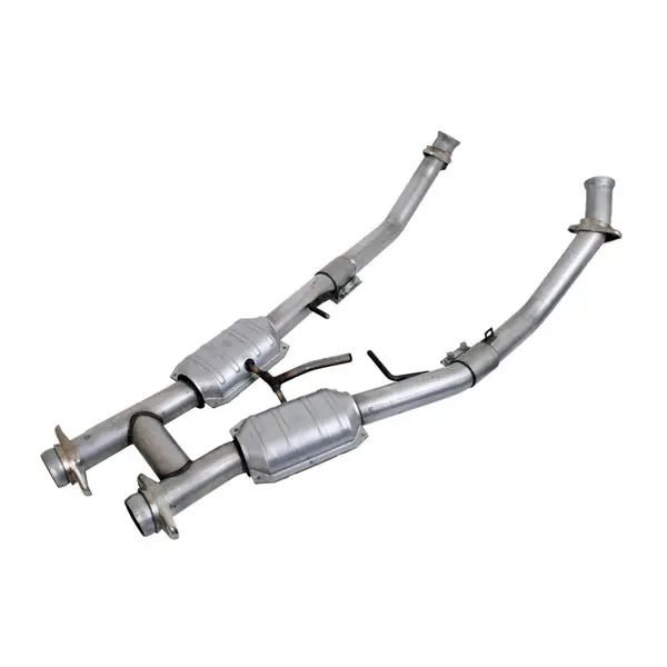 1994-1995 Mustang 5.0 High Flow H Pipe With Catalytic Converters - 2-1/2