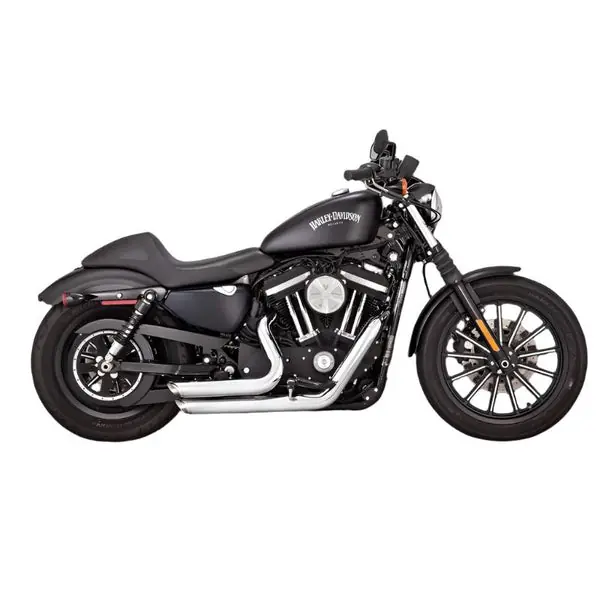 Vance & Hines HD Sportster 14-22 Shortshots Stag Chrome Full System Exhaust