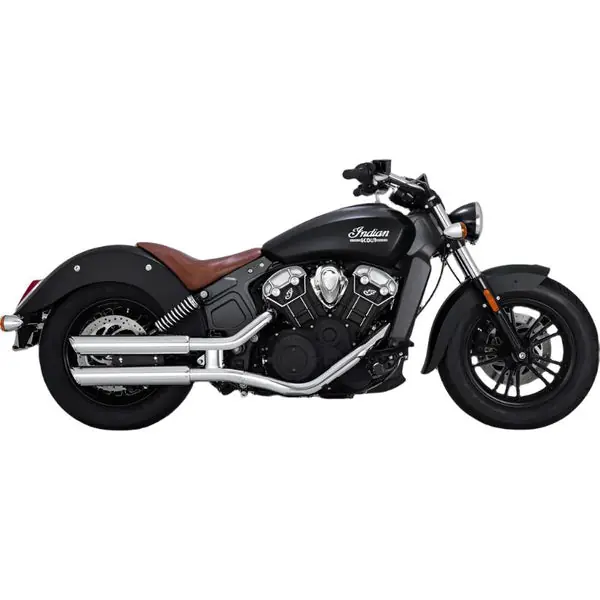 Vance & Hines 15-20 Harley Davidson Indian Scout Twin Slash 3in PCX Slip-On Exhaust