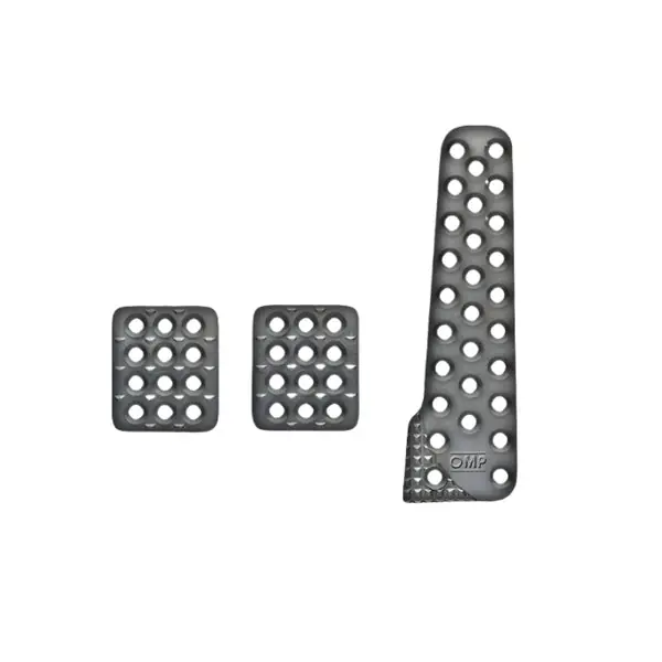 OMP Sand-Blasted Aluminum Pedals (Set of 3)