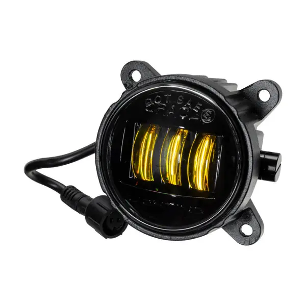 Oracle 60mm 15W Fog Beam LED Emitter - 3000K- Yellow