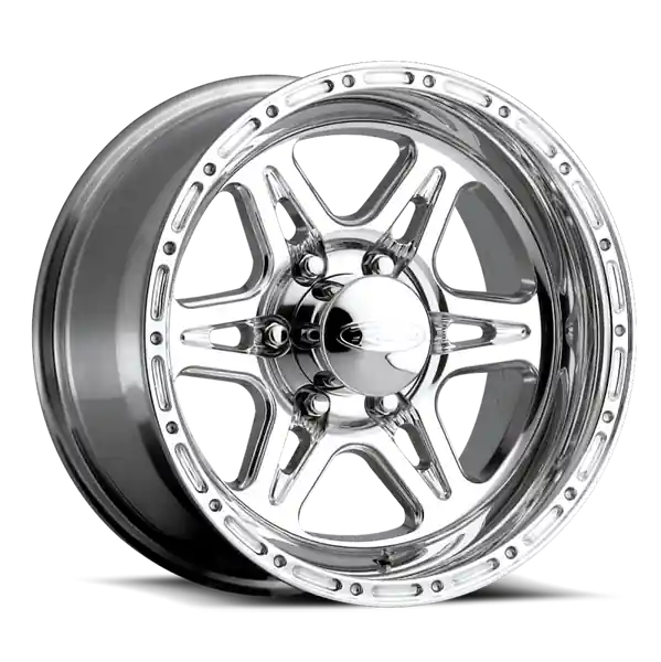 Raceline 886 Renegade 17x9in / 6x139.7 BP / 0mm Offset / 107.95mm Bore - Polished Wheel