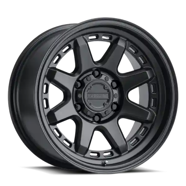 Raceline 947B Scout 17x8.5in / 6x139.7 BP / 18mm Offset / 106.1mm Bore - Satin Black Wheel