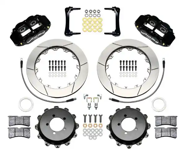 Wilwood Narrow Superlite 4R Rear Kit 12.88in 2012-Up Toyota / Scion FRS w/Lines
