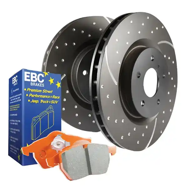EBC S8 Kits Orangestuff Pads and GD Rotors
