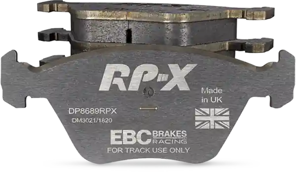 EBC Racing 13-15 Porsche 911 (991) (Cast Iron Rotor Only) 3.8L GT3 RP-X Front Brake Pads