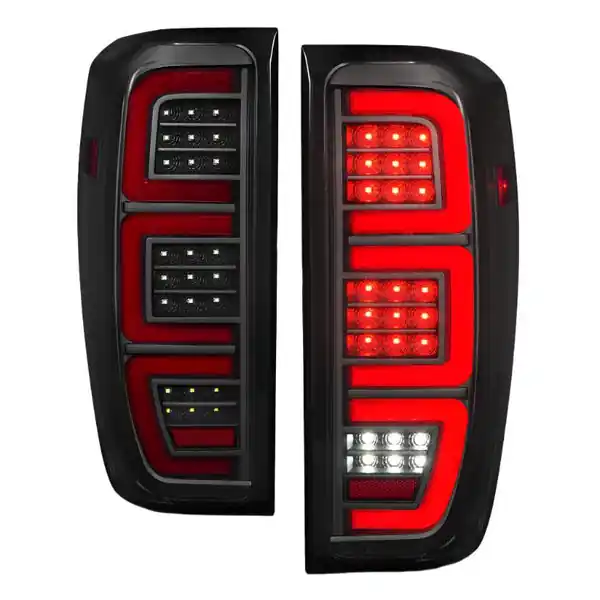 Anzo 19-23 GMC Sierra 1500/2500HD/3500HD Smoke Black Replacement Full LED Bar Tail Light