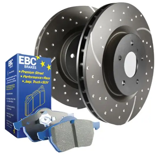 EBC S6 Kits Bluestuff Pads and GD Rotors