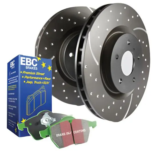 EBC S3 Kits Greenstuff Pads and GD Rotors