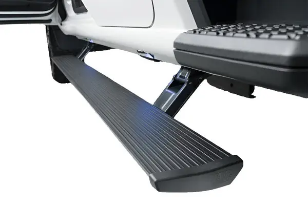 AMP Research 23-24 Chevrolet Colorado / GMC Canyon Crew Cab PowerStep Plug N Play - Black