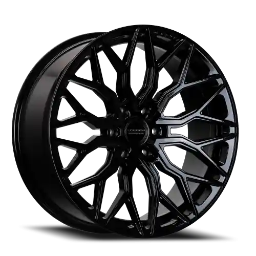 Vossen HF6-3 24x10 / 6x139.7 / ET25 / Deep Face / 106.1 - Gloss Black Wheel