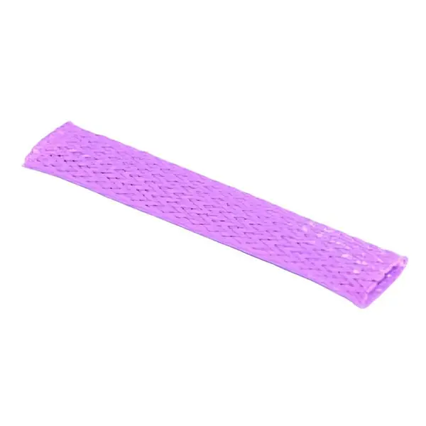 NAMZ Braided Flex Sleeving 10ft. Section (3/8in. ID) - Violet