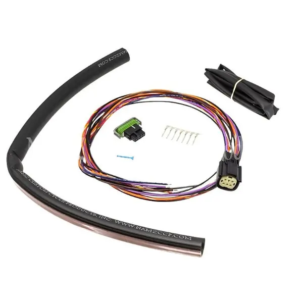 NAMZ 10-13 Road/Street Glide Plug-N-Play Rear Fender Harness (Incl. 6-Pos Molex w/12-Pos Fascia Con)