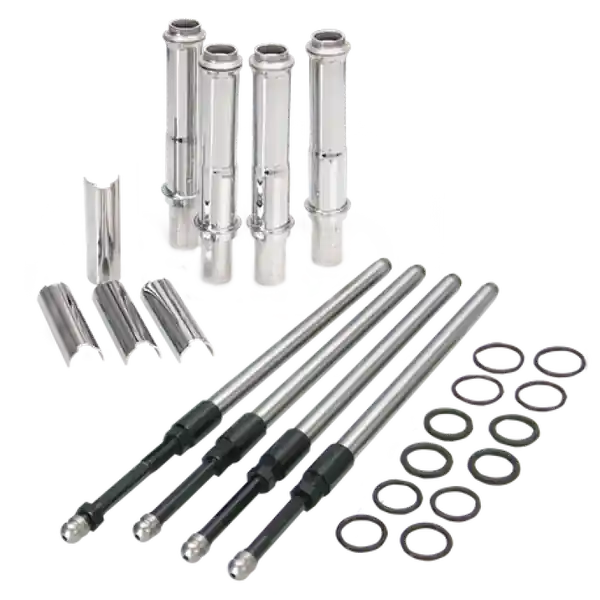 S&S Cycle 1999+ BT Stock Engine Height w/ 4.937in Length Cylinders Adjustable Pushrod Set