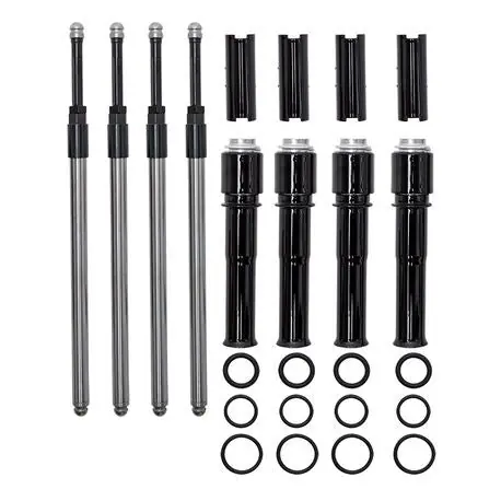 S&S Cycle 2017+ M8 Models Quickee Pushrods w/ Gloss Black Covers