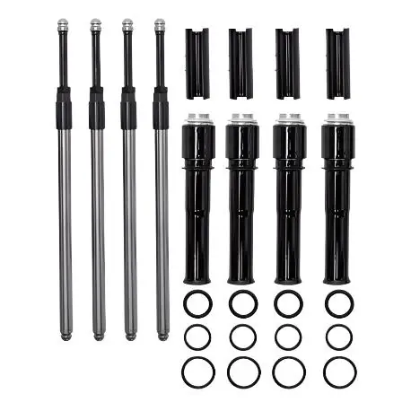 S&S Cycle 99-17 BT Models Quickee Pushrods w/ Gloss Black Covers