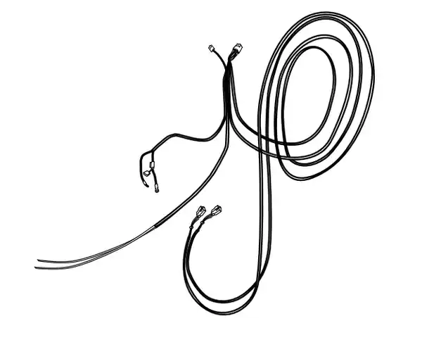 AMP 2008 Ford Super Duty Powerstep Wire Harness
