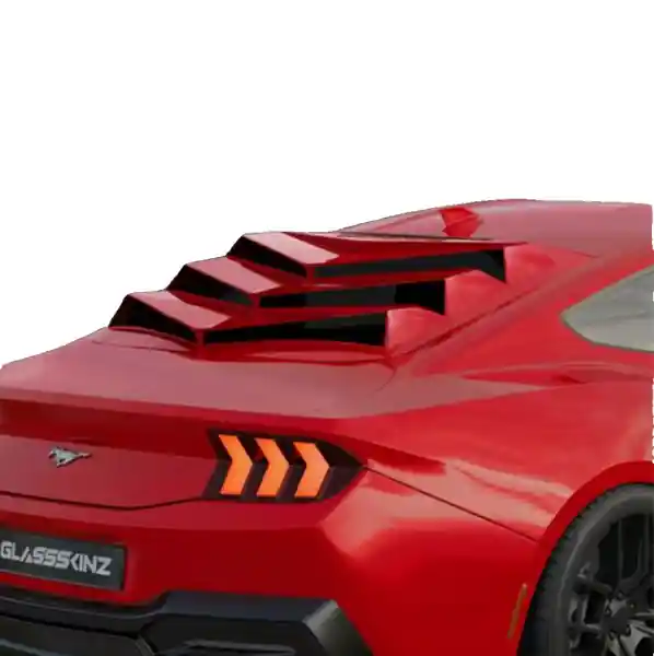 2024 Mustang S650 Bakkdraft Rear Window Louvers