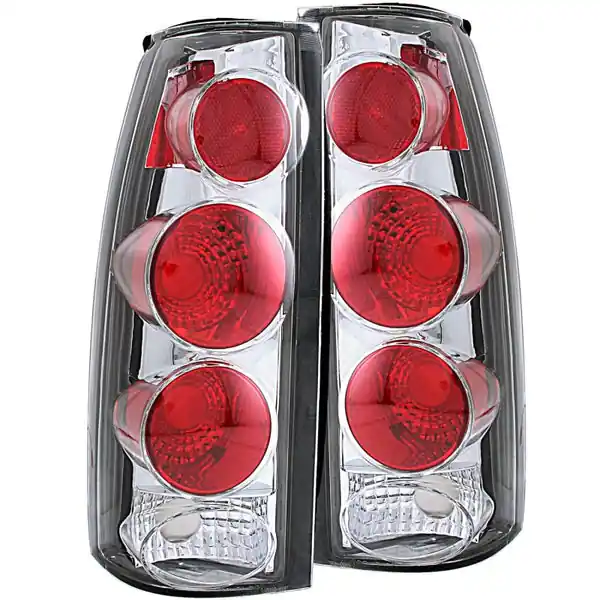 ANZO 1999-2000 Cadillac Escalade Taillights Chrome 3D Style
