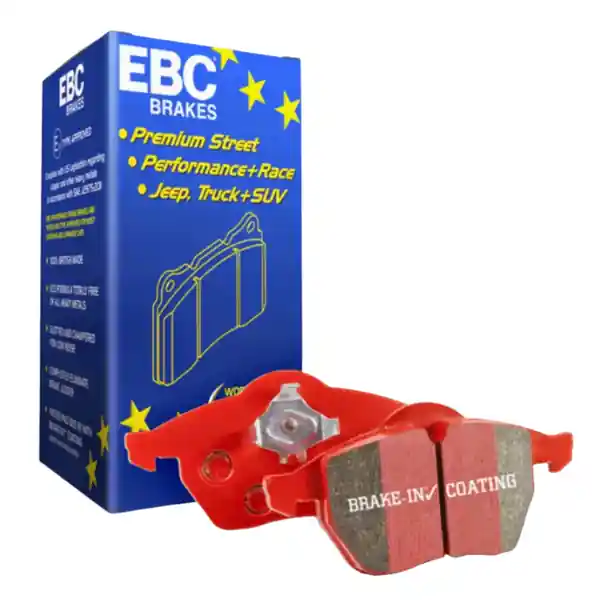 EBC 05-10 Lamborghini Murcielago 6.5 (4 Pad set)(Cast Iron Rotors) Redstuff Front Brake Pads