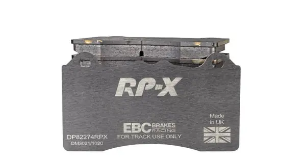 EBC Racing 10-16 Lotus Evora 3.5L RP-X Front Brake Pads