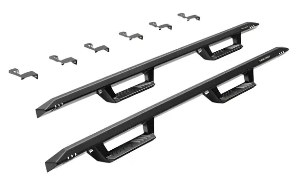N-Fab EPYX 19-21 GM Silverado/Sierra 1500 / 20-21 2500-3500 - Double Cab - Tex. Black