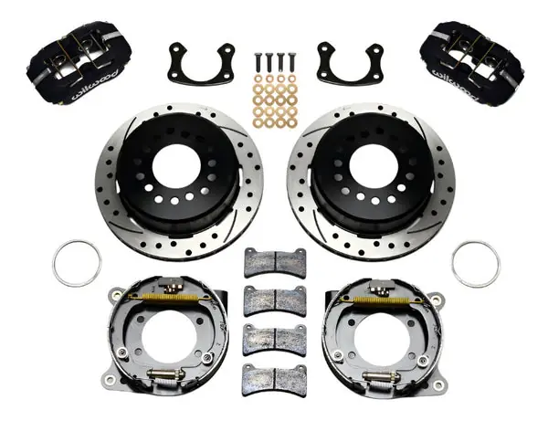 Wilwood Dynapro Low-Profile 11.00in P-Brake Kit Drilled Small Ford 2.50in Offset
