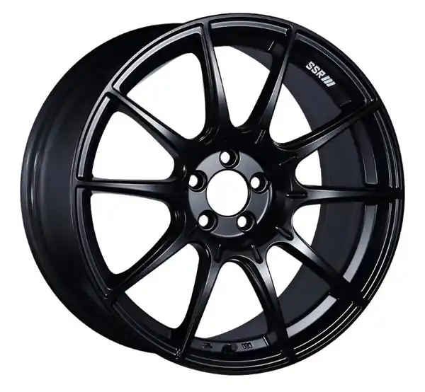 SSR GTX01 17x9 5x114.3 38mm Offset Flat Black Wheel
