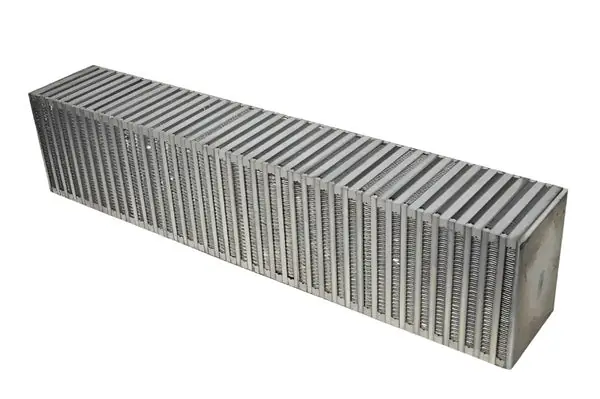 CSF High Performance Bar & Plate Intercooler Core (Vertical Flow) - 27in L x 6in H x 3in W