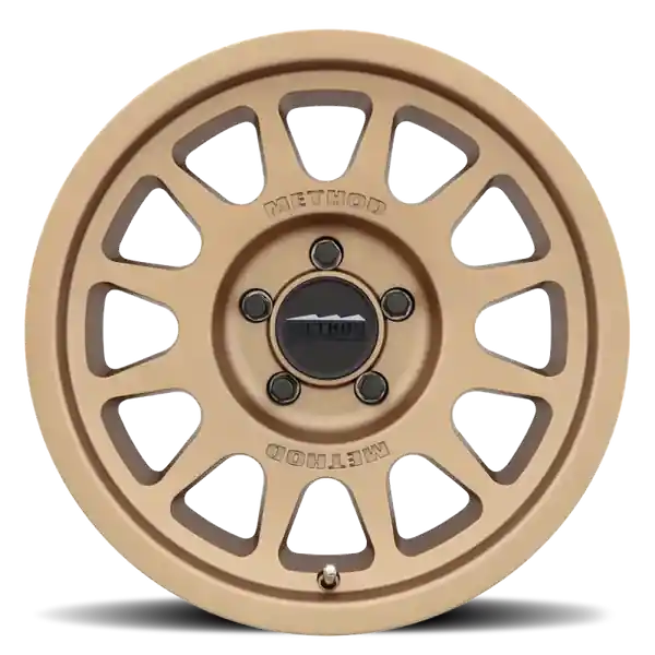Method MR703 17x8.5 0mm Offset 5x150 110.5mm CB Method Bronze Wheel