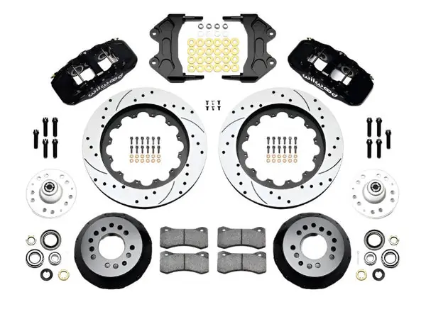 Wilwood AERO6 Front Hub Kit 15.00 Drilled WWE ProSpindle