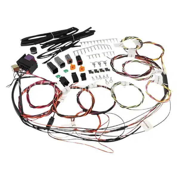 NAMZ 2019 V-Twin Ver-1 Complete Bike Harness w/Starter Relay & 3-Circuits