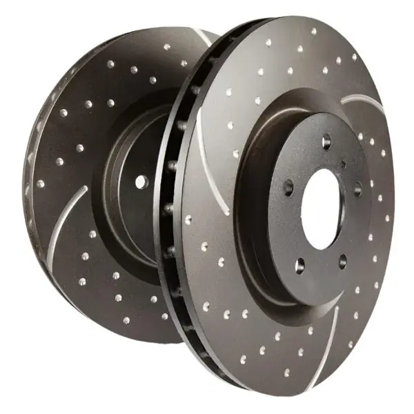 EBC 2015+ Chevy SS 6.2 GD Sport Slotted and Dimpled Rear Rotors