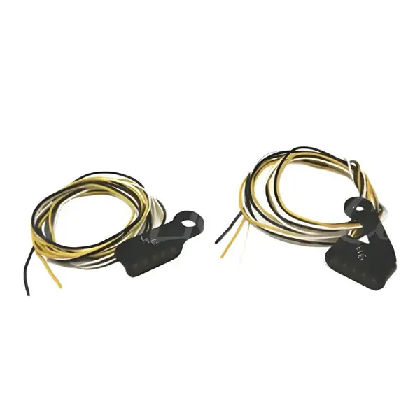 Letric Lighting Black Mini Mirror Mounted Front LED Turn Signals - Black