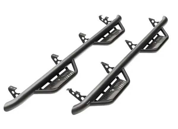 N-Fab Podium LG 07-13 Chevy-GMC 2500/3500 07-10 1500 Crew Cab - Tex. Black - 3in