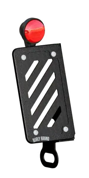 Burly Brand Side Mount Tail Light/License Plate